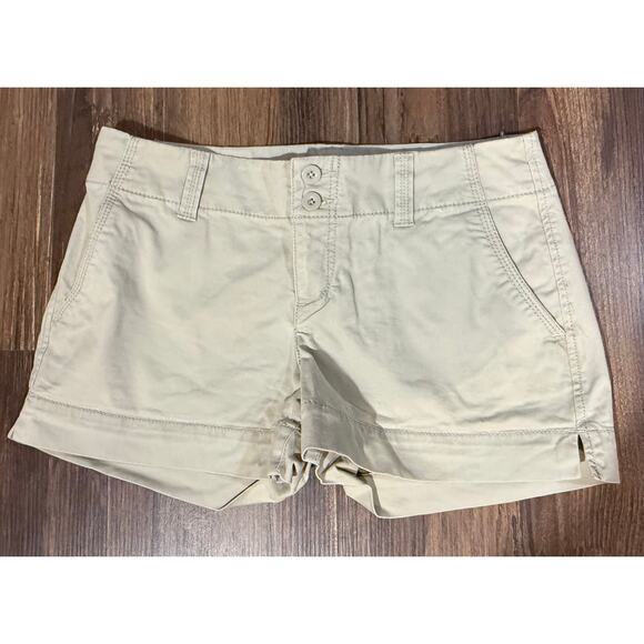 SO Juniors Khaki Shorts Size 7 great condition - Picture 1 of 4